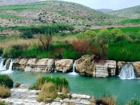 ابشار هفت قلو ایوان